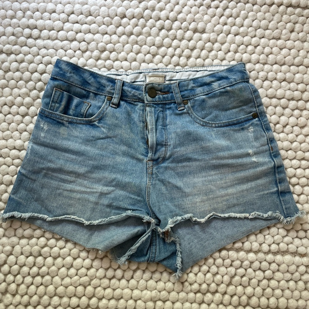 Roxy Blue Jean Shorts